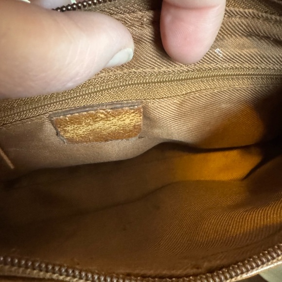 Y2K Elegant Brown Leather Faux Shoulder Bag - Picture 3 of 6